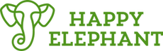 Happy elephant